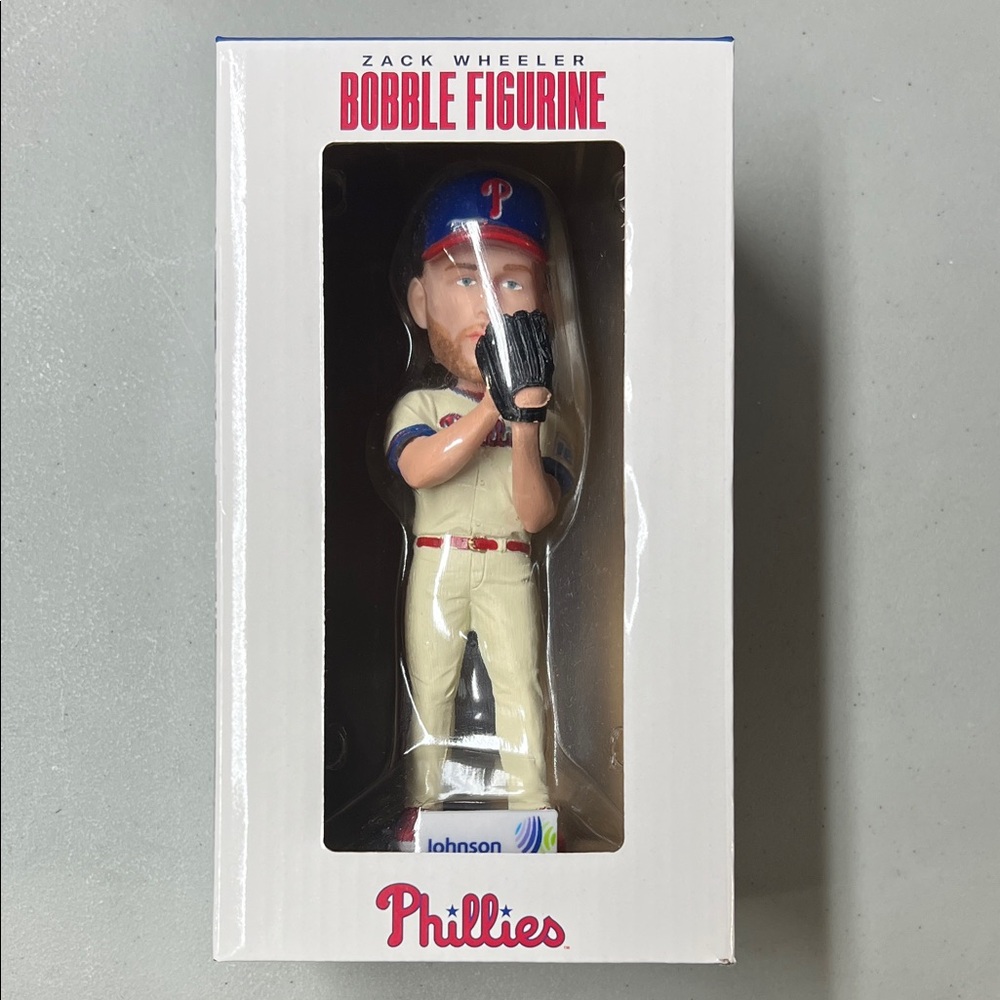 Philadelphia Phillies Zack Wheeler Bobble Figurine